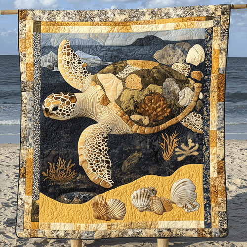 Coral Coast Quilted Blanket - Throw (55" x 60")