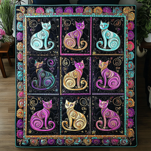 Cozy Catnap Quilted Blanket - Baby (30" x 40")