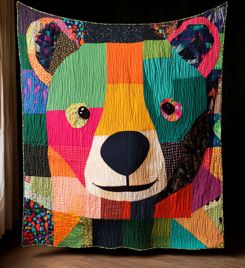 Cozy Cave Quilted Blanket - Throw (55" x 60")