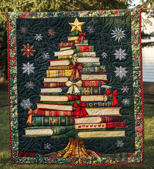 Cozy Chapters Quilted Blanket - Throw (55" x 60")