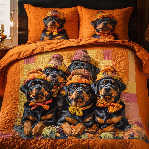 Cozy Pack 3-Piece Quilted Bedding Set - Single (59" x 70")