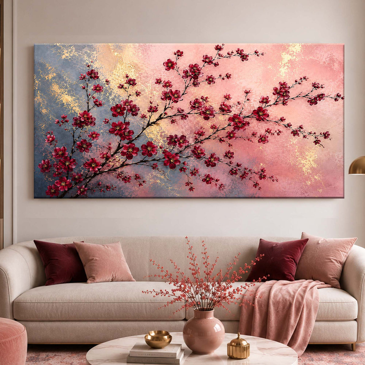 Crimson Blossoms