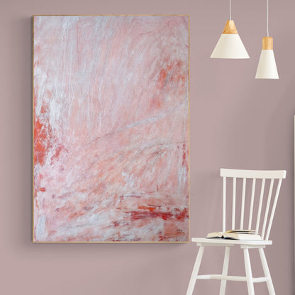 Canvas Print: "Crimson Veil"