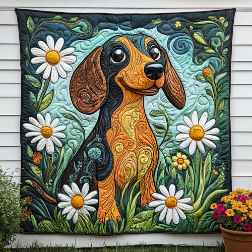 Daisy Joy Quilted Blanket - Baby (30" x 40")