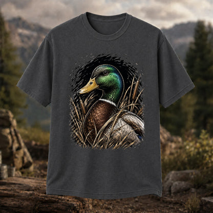 Mallard Duck T-Shirt, Vintage Waterfowl Hunting Tee