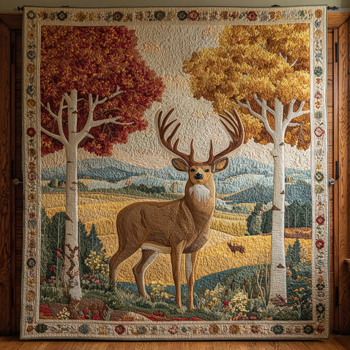 Deer Haven Quilted Blanket - Baby (30" x 40") - Pack 1