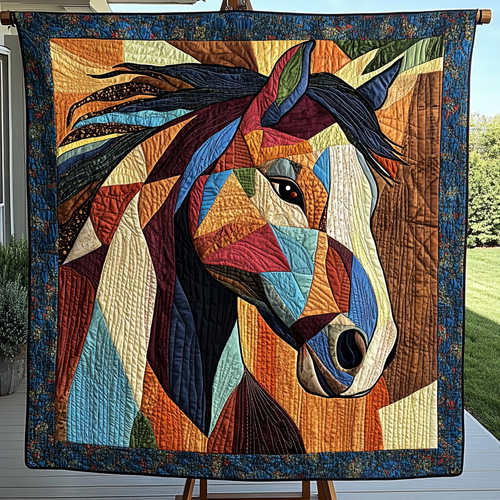 Desert Thunder Quilted Blanket - Throw (55" x 60")