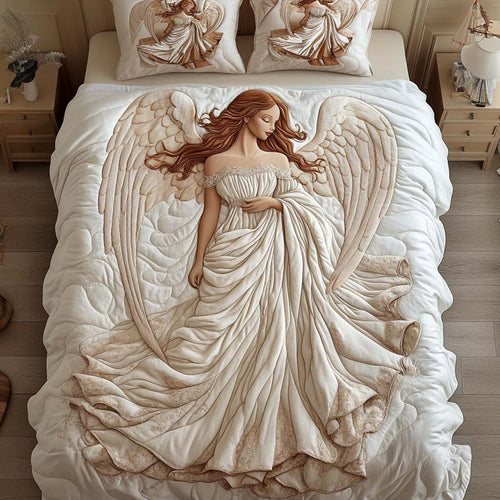 Divine Serenity 3-Piece Quilted Bedding Set - Single (59" x 70")