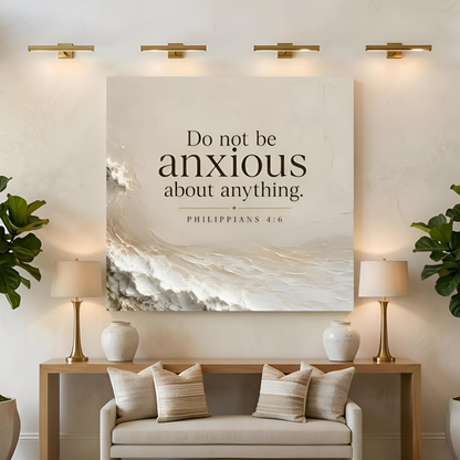 Do Not Be Anxious About Anything - Philippians 4:6