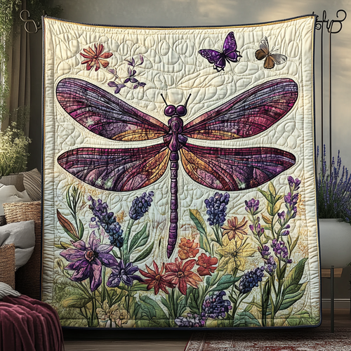 Dragonfly Horizon Quilted Blanket - Baby (30" x 40") - Pack 1