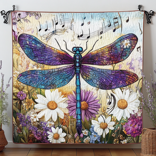 Dragonfly Spirit Quilted Blanket - Baby (30" x 40") - Pack 1