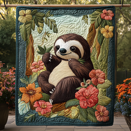 Dreamy Dangle Quilted Blanket - Throw (55" x 60")