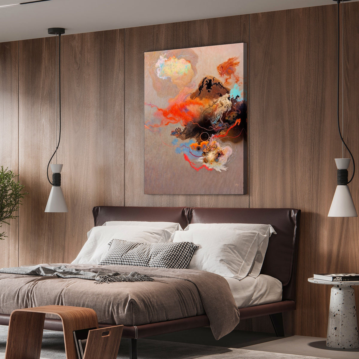 Canvas Print: "Ethereal Unfolding"