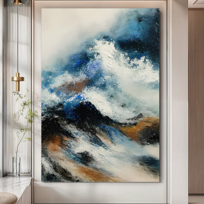 Blue Abstract Wall Art