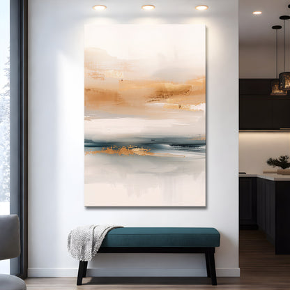 Mild Horizon Abstract Wall Art