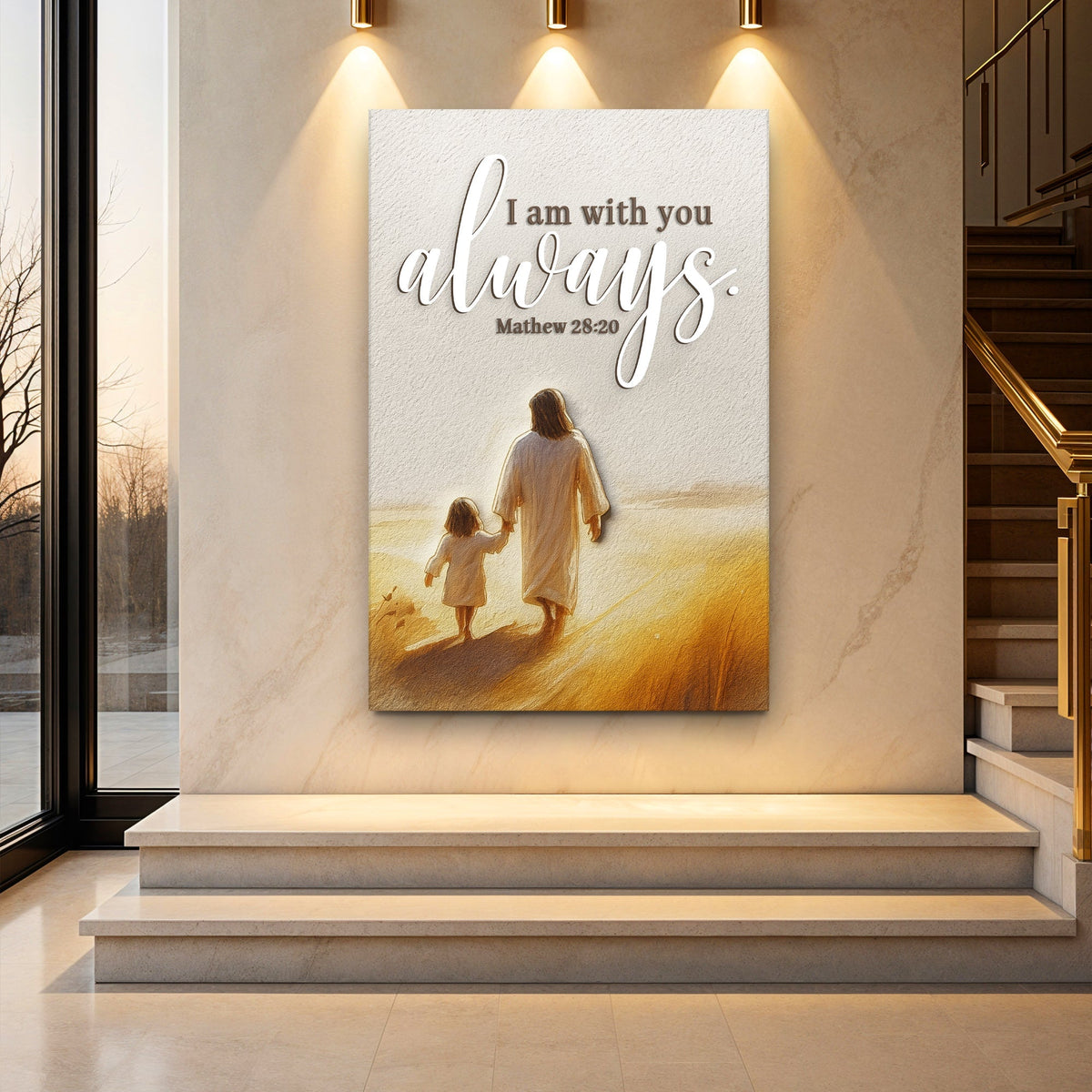 Matthew 28:20 - I Am With You Always Sign V