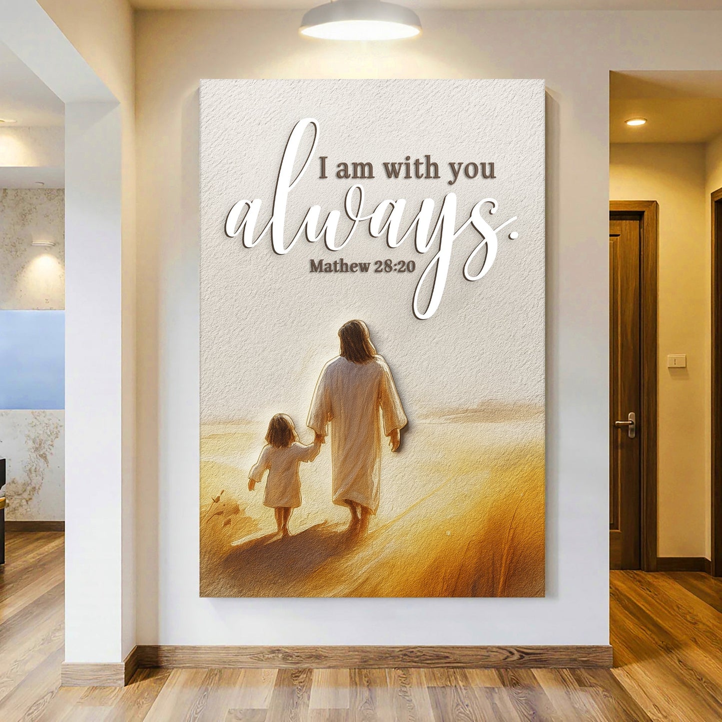 Matthew 28:20 - I Am With You Always Sign V