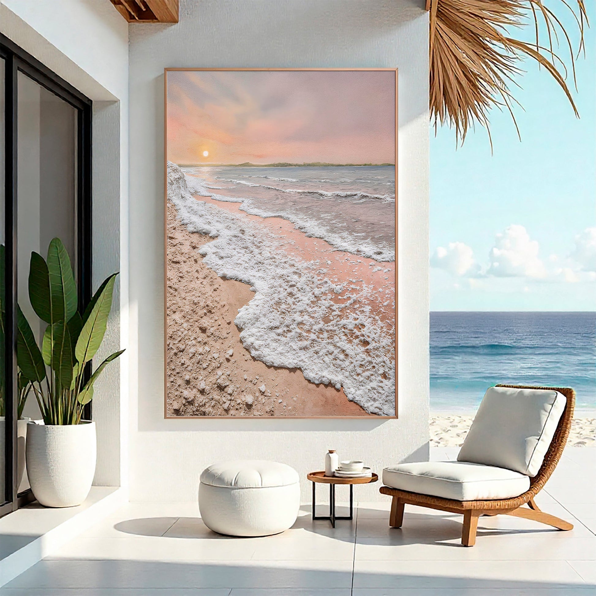 Pastel Waves Abstract Wall Art II