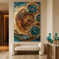 Earth Tone Swirl