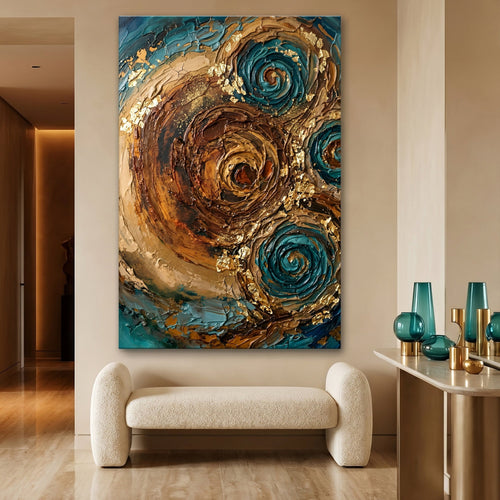 Earth Tone Swirl