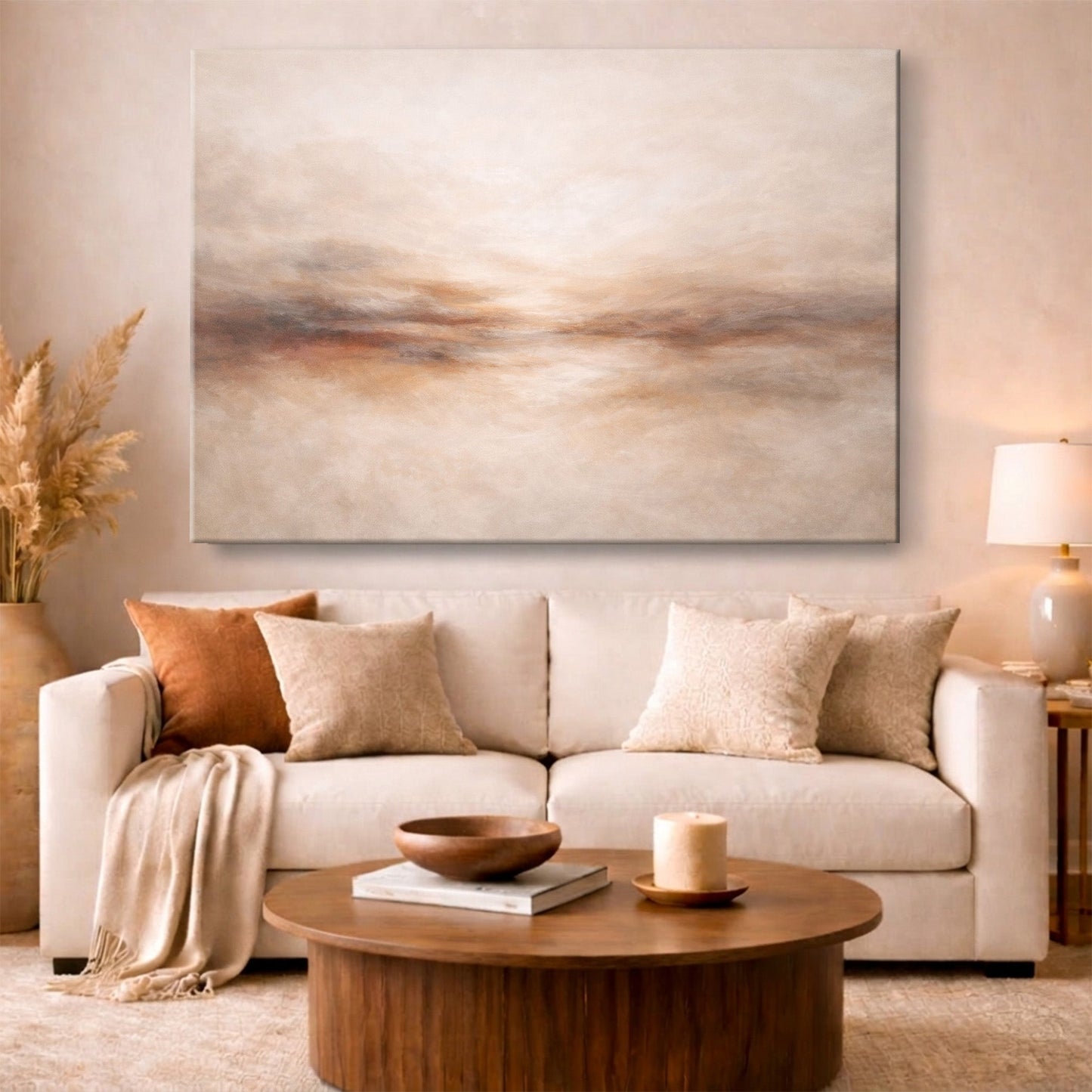 Earth Tones - canvas
