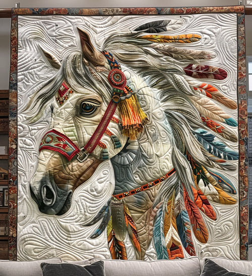 Earthbound Majesty Quilted Blanket - Throw (55" x 60")