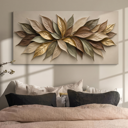 Earthtone Golden Petals