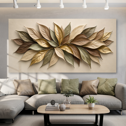 Earthtone Golden Petals