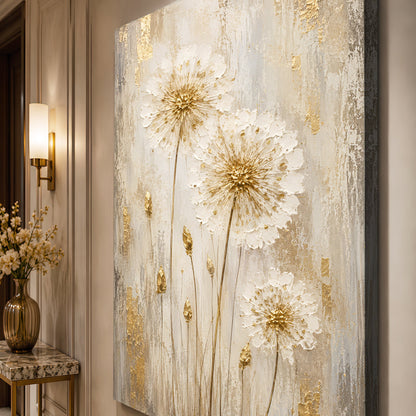 Elegant Golden Dandelions