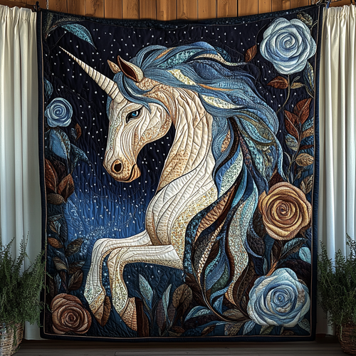 Ethereal Ride Quilted Blanket - Throw (55" x 60")