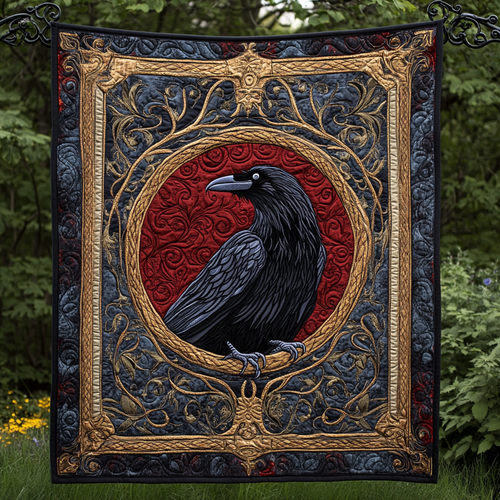 Ethereal Wing Quilted Blanket - Throw (55" x 60")