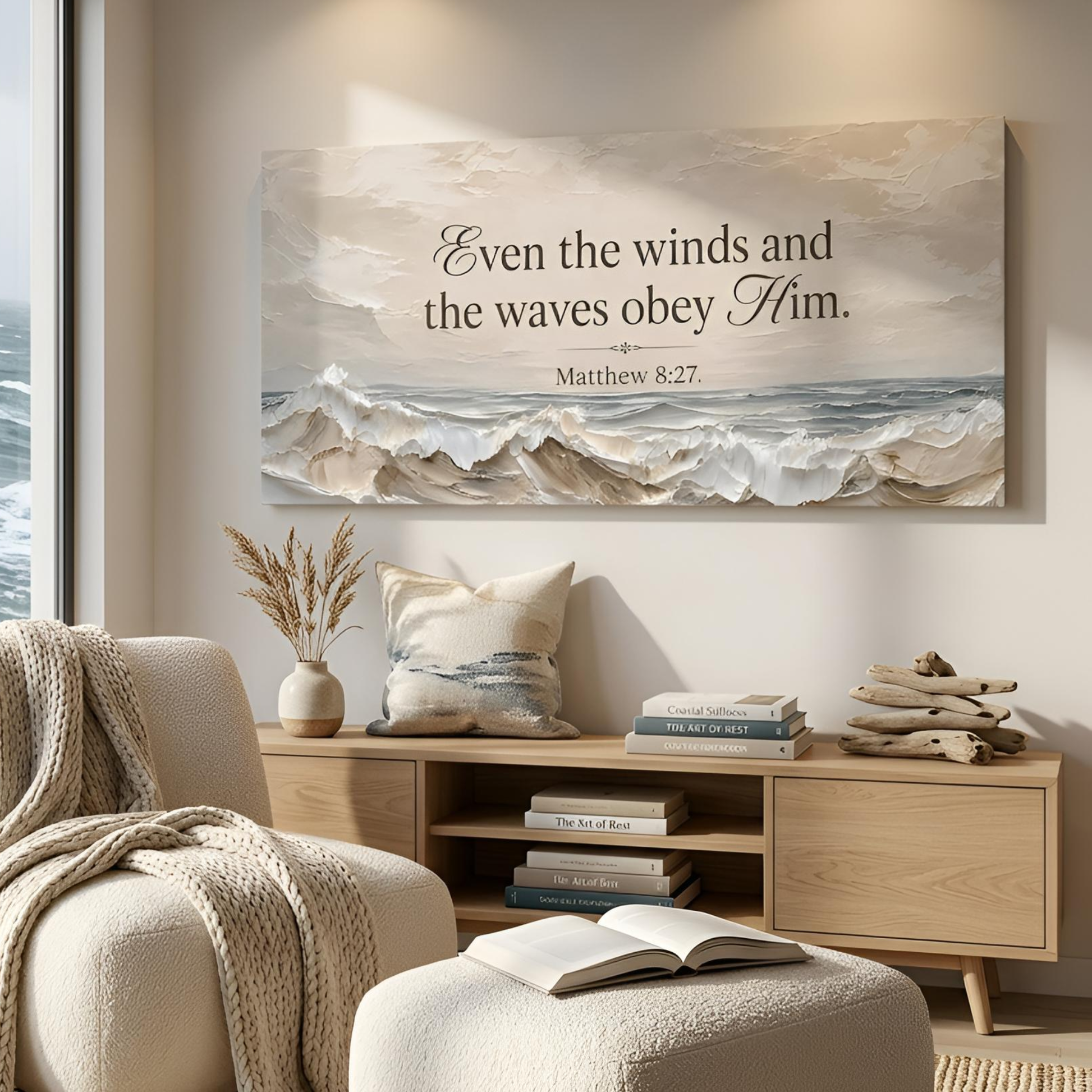 Even The Winds And The Waves Obey Him - Matthew 8:27