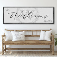 Family Sign XVII