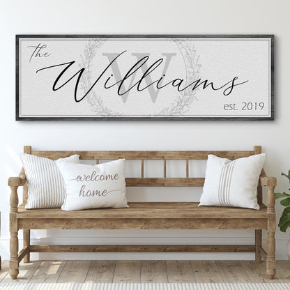 Family Sign XVII