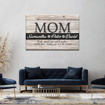 You Are the World, Mom Sign