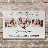 Mother's Day Sign You Are The Heart Of The Family