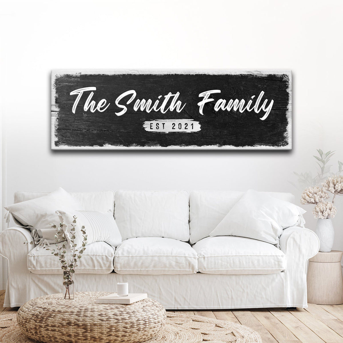 Family Name Sign - Wood Sign II
