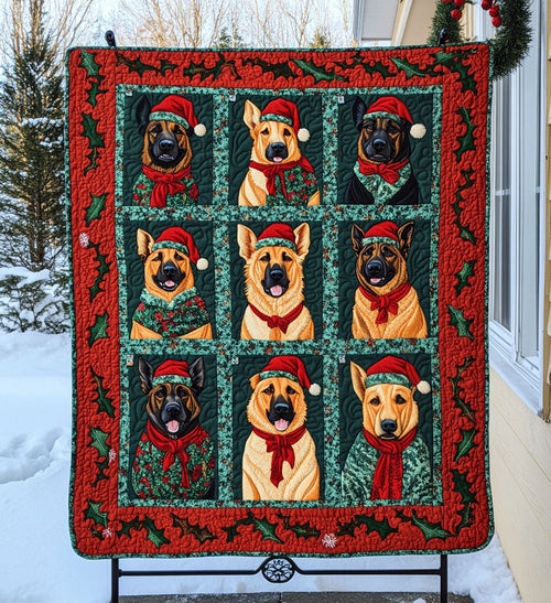 Faithful Guardian Quilted Blanket - Throw (55" x 60")