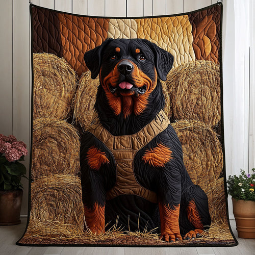 Farmyard Braveheart Quilted Blanket - Baby (30" x 40")