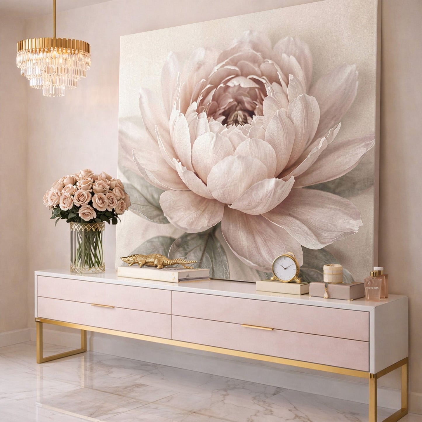 Flower Love - canvas