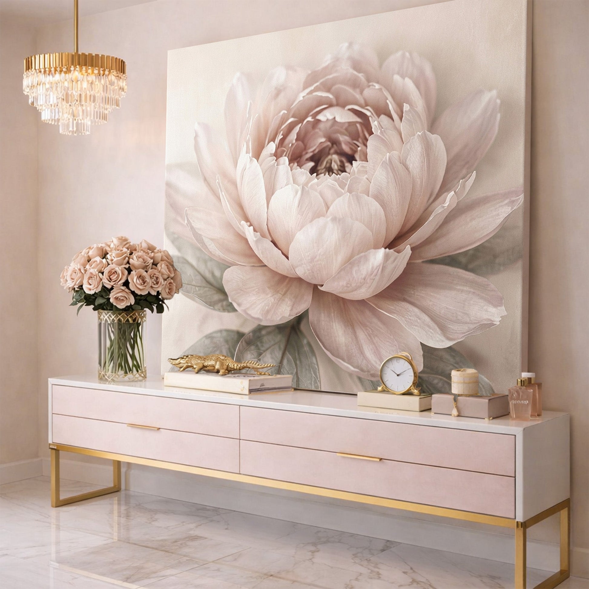 Flower Love - canvas