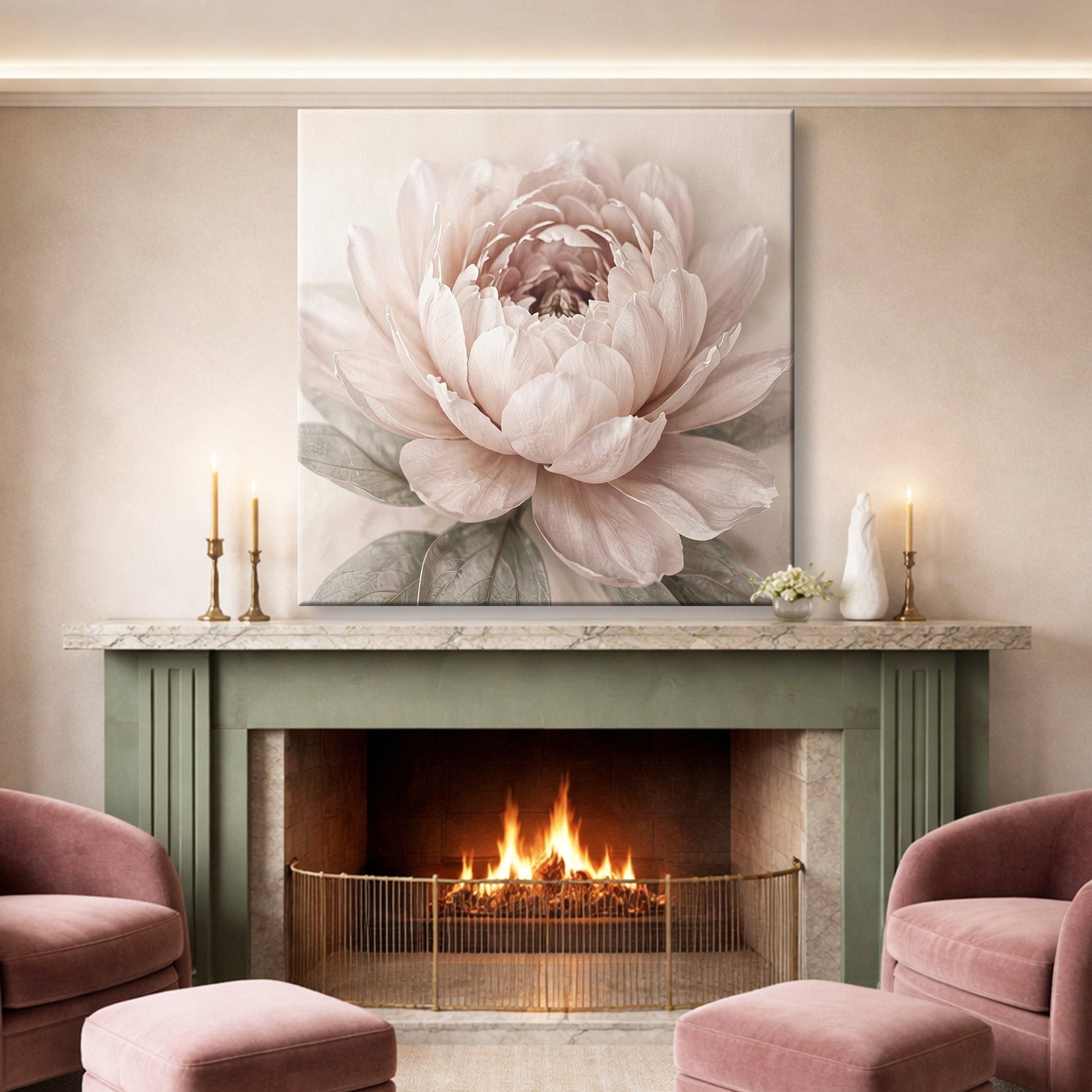 Flower Love - canvas