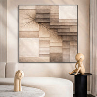 Fractured Earth Layers Wall Art