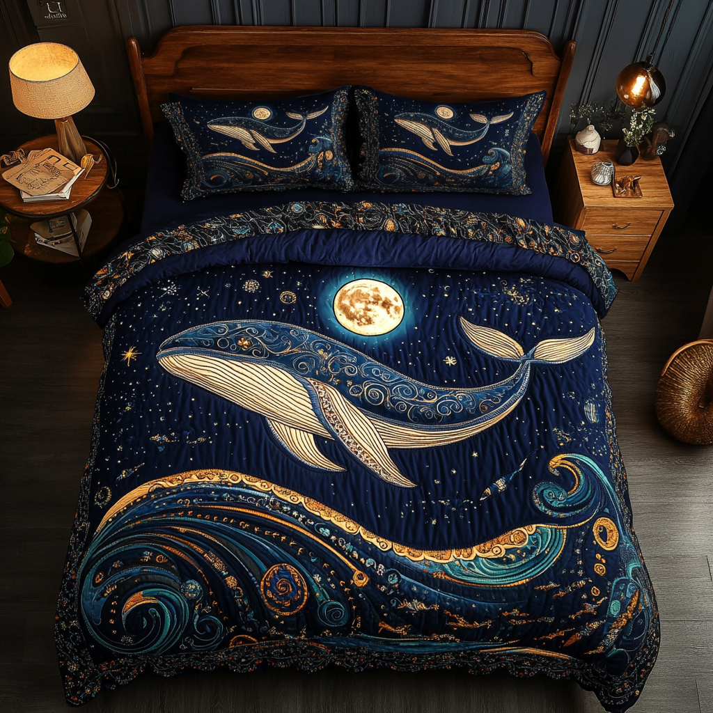 Gentle Giant 3-Piece Quilted Bedding Set - Single (59" x 70")