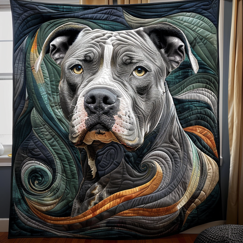 Throw (55'' x 60'') /Gentle Giant Quilted Blanket