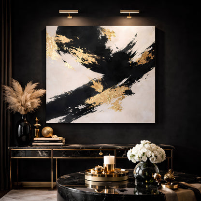 Golden - 40"x40" - canvas