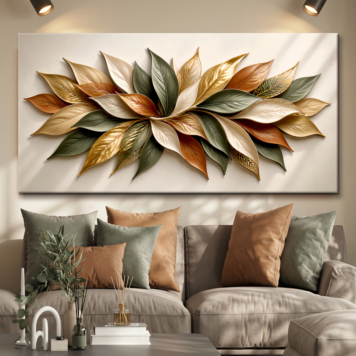 Golden Autumn Petals