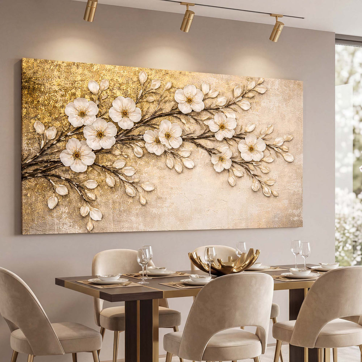 Golden Blossom Branch