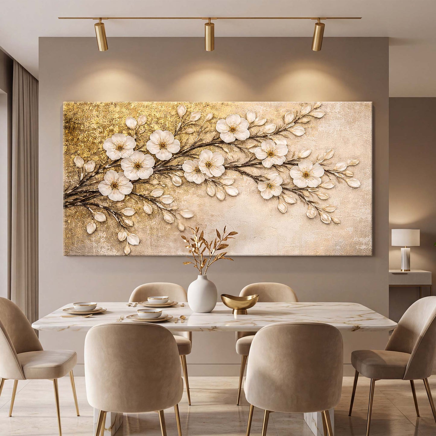 Golden Blossom Branch