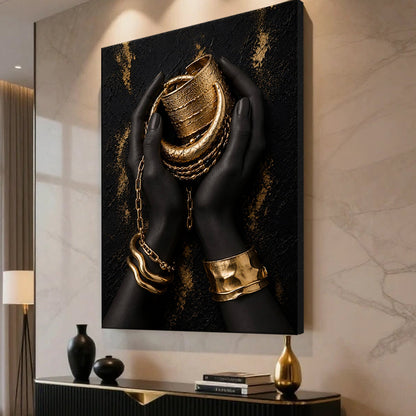 Golden Grace - canvas